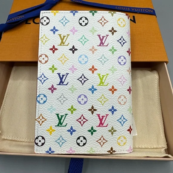 Louis Vuitton x Takashi Murakami multicolor passport holder - Picture 6 of 7